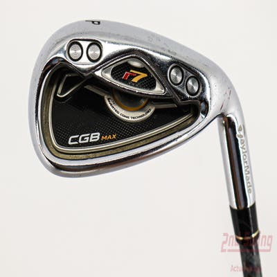 TaylorMade R7 CGB Max Single Iron Pitching Wedge PW Stock Graphite Shaft Graphite Stiff Right Handed 37.25in