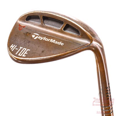 TaylorMade HI-TOE RAW Wedge Lob LW 58° 10 Deg Bounce Nippon NS Pro 950GH Steel Regular Right Handed 34.5in