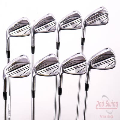 Mint Cobra 2023 KING Tour Iron Set 4-PW GW FST KBS Tour C-Taper 120 Steel Stiff Left Handed 38.5in