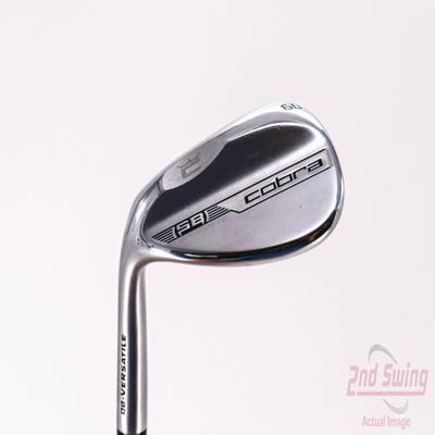 Cobra 2023 KING SB Wedge Lob LW 60° 8 Deg Bounce FST KBS Hi-Rev 2.0 125 Steel Stiff Left Handed 35.5in