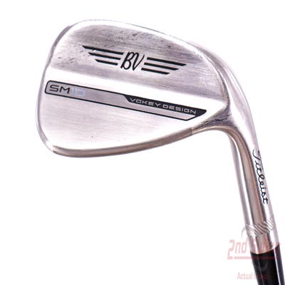 Titleist Vokey SM10 Raw Wedge Pitching Wedge PW 46° 10 Deg Bounce F Grind FST KBS Tour Steel Stiff Right Handed 35.5in