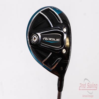 Callaway Rogue Fairway Wood 5 Wood 5W 18° Aldila Quaranta Blue 50 Graphite Regular Right Handed 42.5in