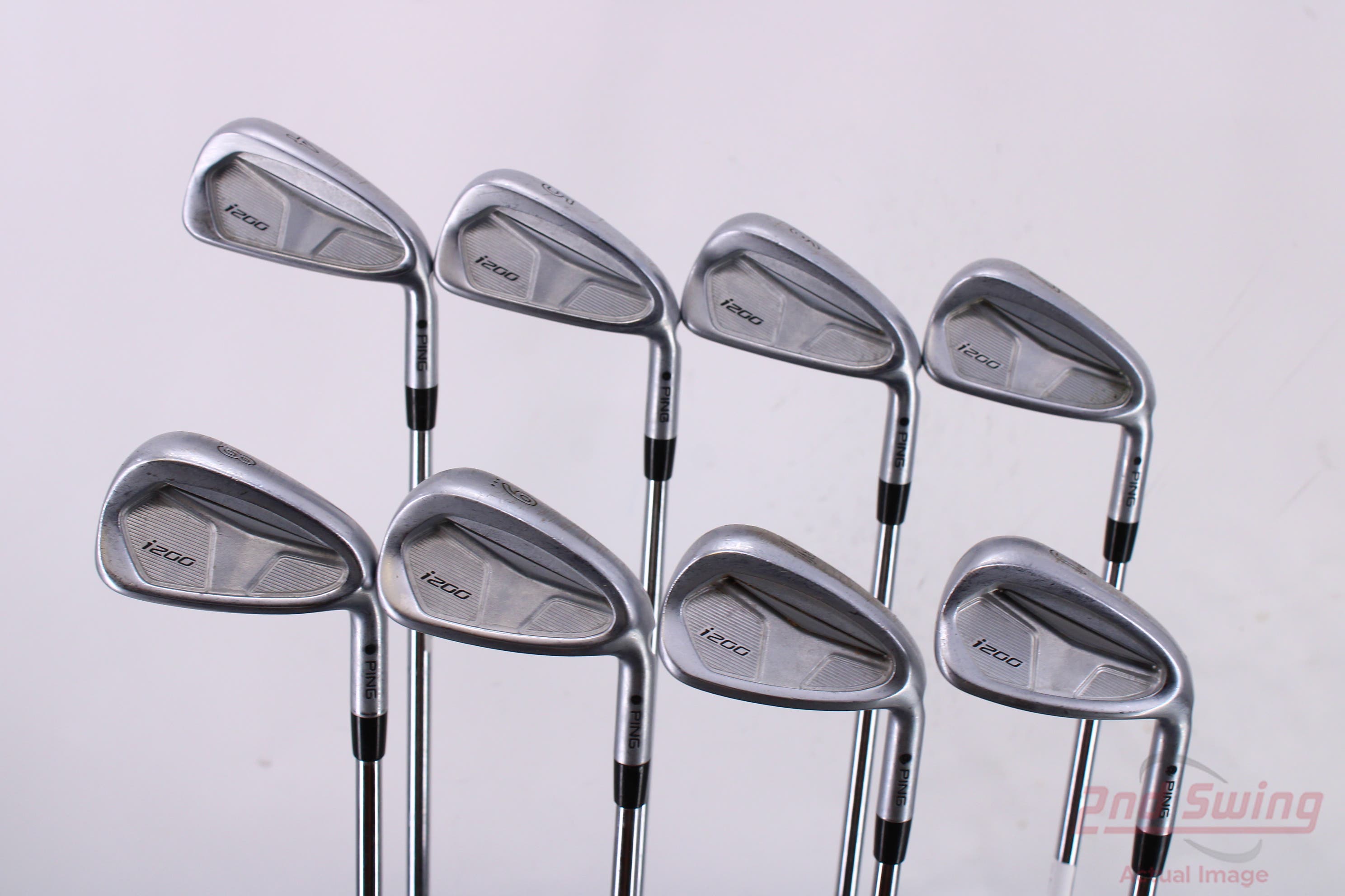 Ping I200 Iron Set 4 Pw Gw Awt 20 Steel Stiff Right Handed Black Dot 380in D 92119317812 0989