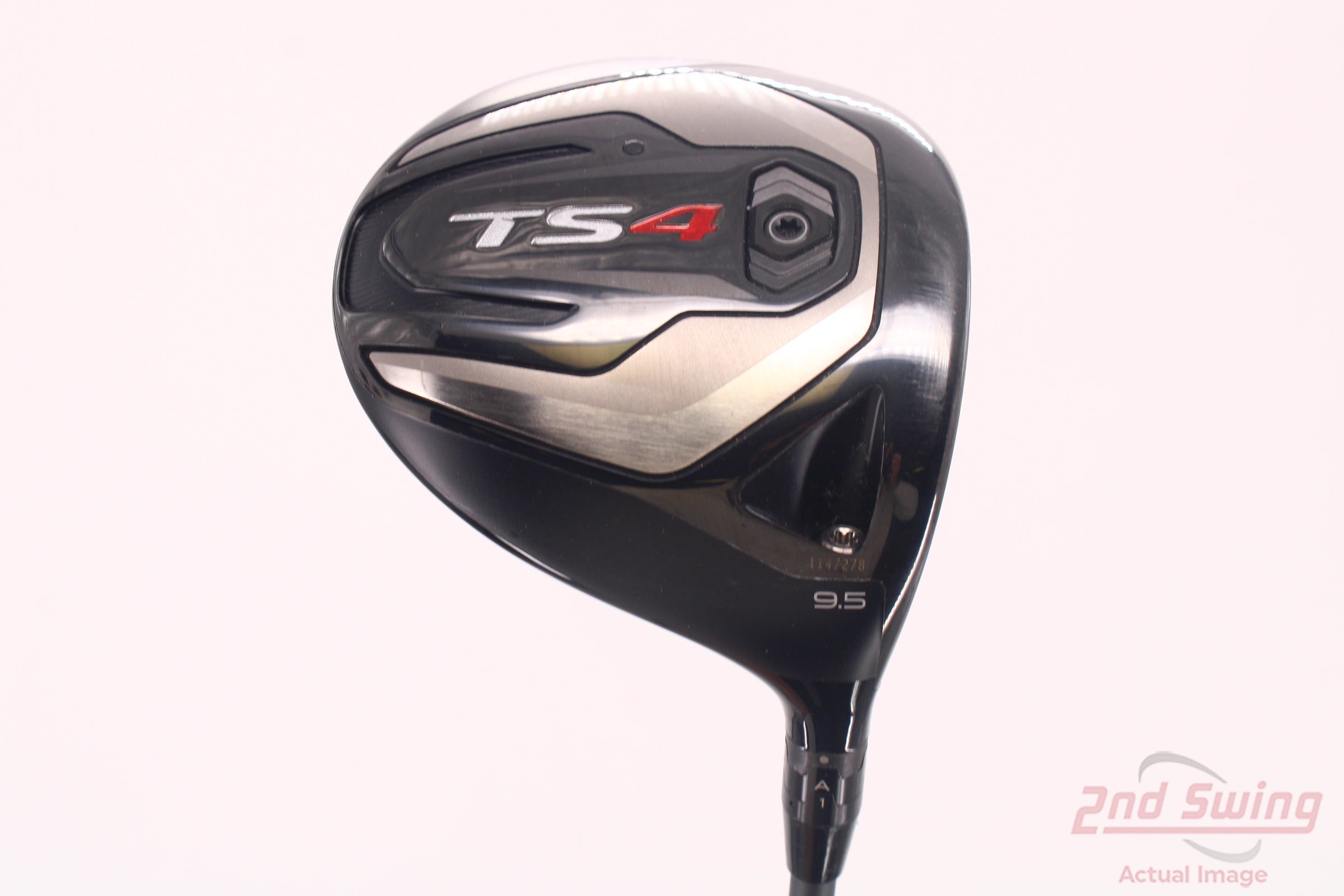 Titleist TS4 Driver 9.5° PX HZRDUS Smoke Black 60 Graphite Stiff Right ...