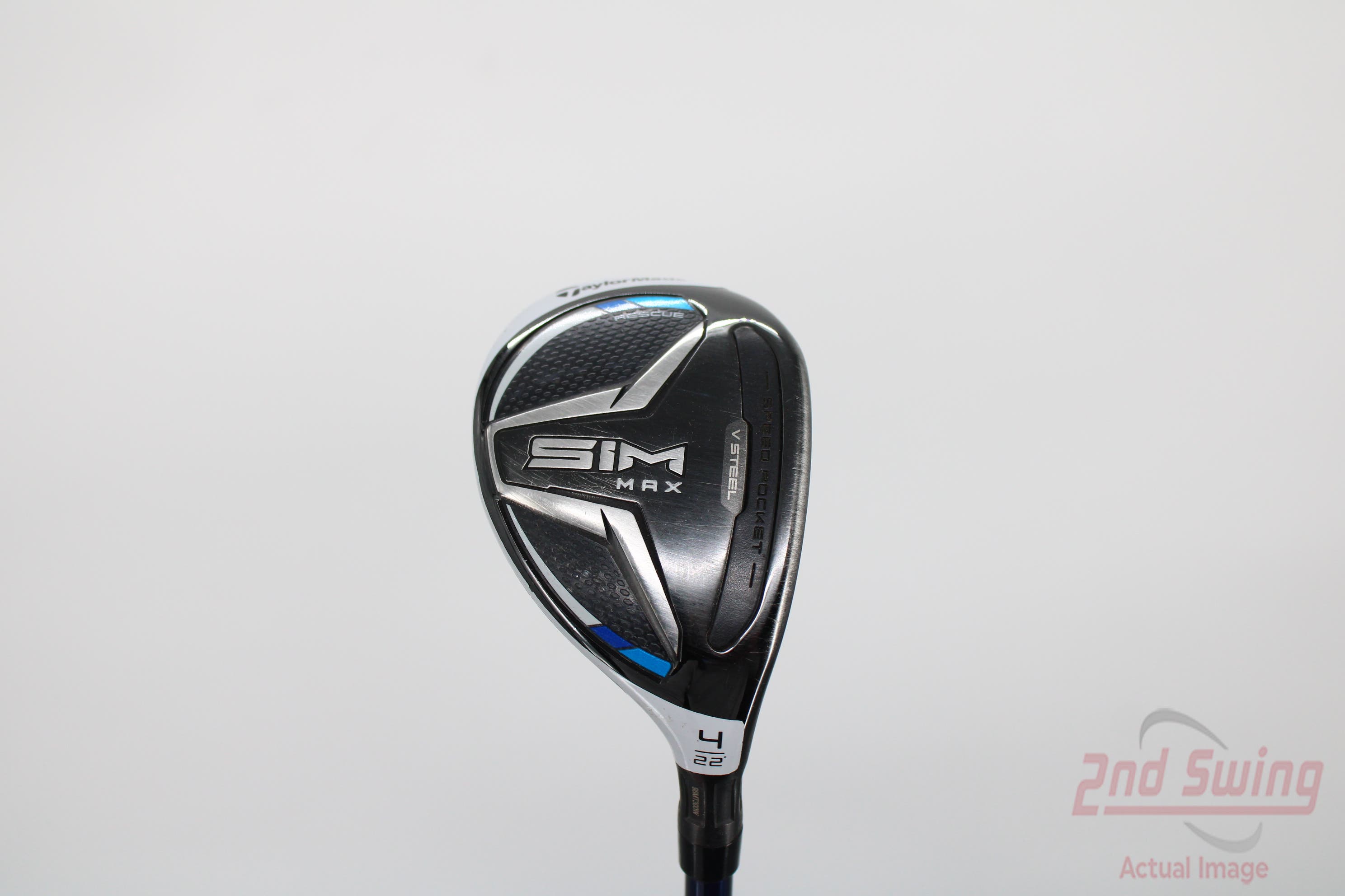 TaylorMade SIM MAX Hybrid 4 Hybrid 22° Fujikura Ventus Blue 5 Graphite  Senior Right Handed 40.0in