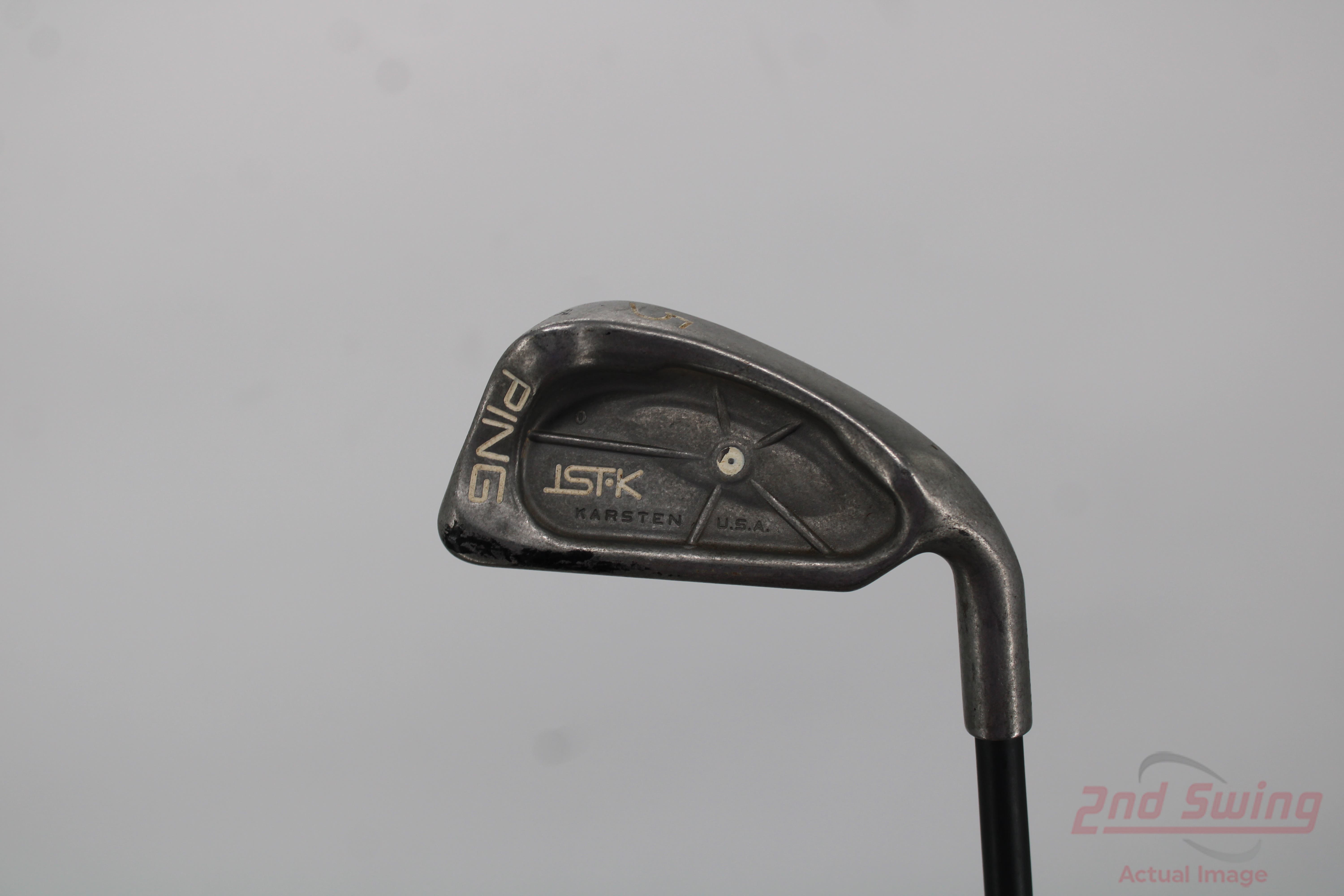 Ping ISI-K shops Black Dot #8 Iron Steel Shaft RH