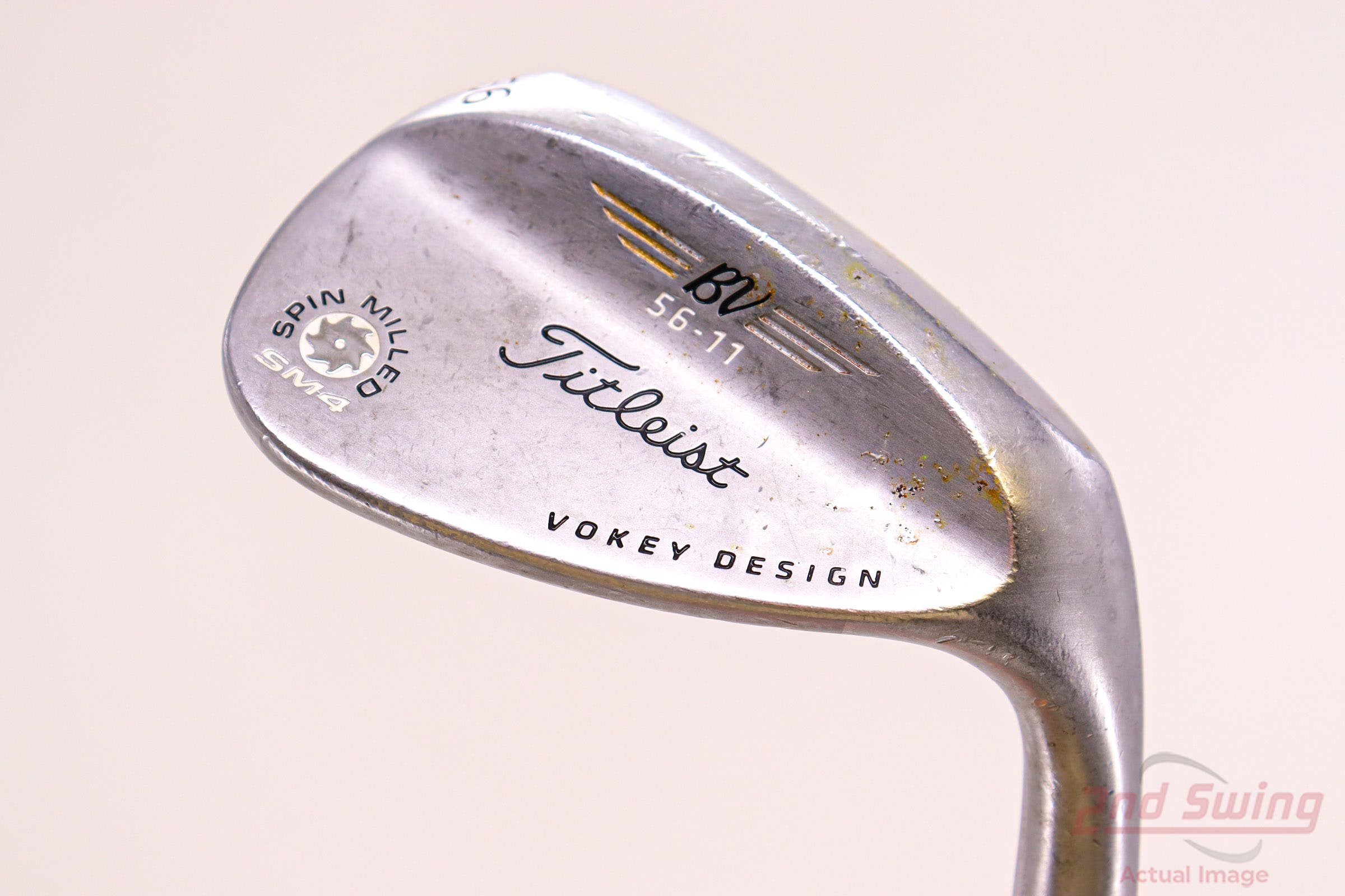 Titleist Vokey Spin Milled SM4 Chrome Wedge (D-92333686901) | 2nd Swing Golf