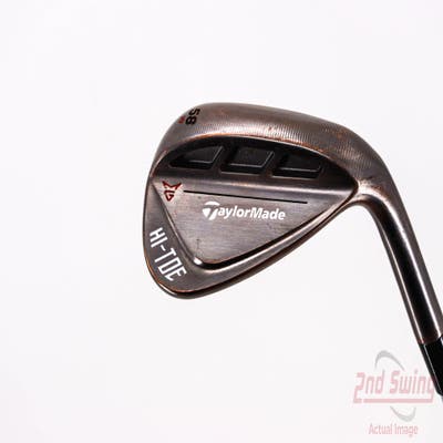 TaylorMade HI-TOE RAW Wedge Lob LW 58° 10 Deg Bounce FST KBS Hi-Rev 2.0 115 Steel Wedge Flex Right Handed 35.0in