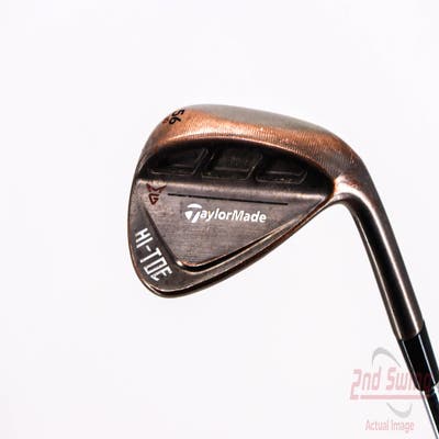 TaylorMade HI-TOE RAW Wedge Sand SW 56° 10 Deg Bounce FST KBS Hi-Rev 2.0 115 Steel Wedge Flex Right Handed 35.0in