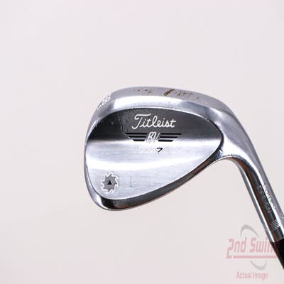 Titleist Vokey SM7 Tour Chrome Wedge Lob LW 58° 10 Deg Bounce S Grind SM7 BV Steel Wedge Flex Right Handed 36.75in