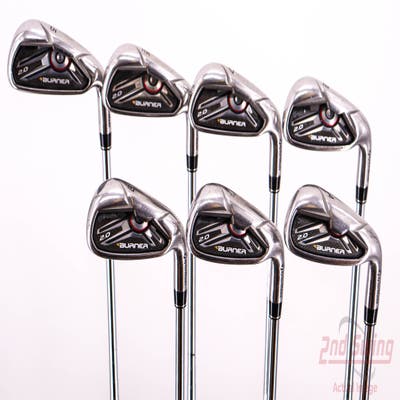 TaylorMade Burner 2.0 Iron Set 5-PW AW TM Burner 2.0 85 Steel Stiff Right Handed 38.75in