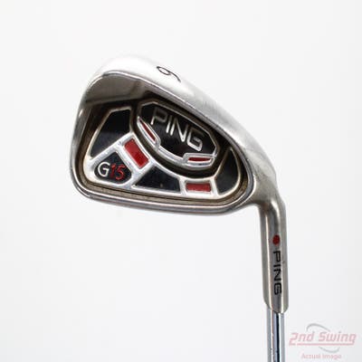 Ping G15 Single Iron 6 Iron Ping AWT Steel Stiff Right Handed Red dot 40.0in