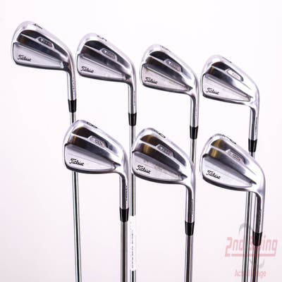 Titleist 2021 T100S Iron Set 4-PW Titleist Nippon NS Pro 105T Steel Stiff Right Handed 38.0in