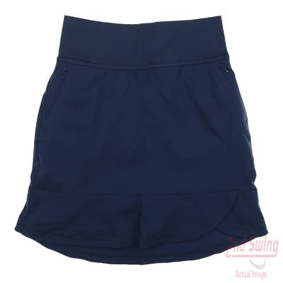 New Womens Adidas Golf Skort Large L Navy Blue MSRP $70