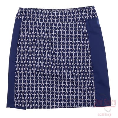 New Womens San Soleil Golf Skort Medium M Navy Blue MSRP $102