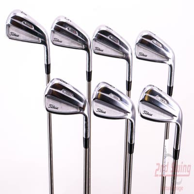 Titleist 2021 T100S Iron Set 4-PW Aerotech SteelFiber i80 Graphite Regular Right Handed 37.25in