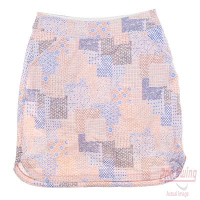 New Womens Peter Millar Skort Large L Multi MSRP $105