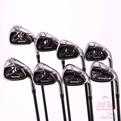 TaylorMade Burner 2.0 Iron Set 4-PW AW TM Superfast 65 Graphite Regular Right Handed 38.25in