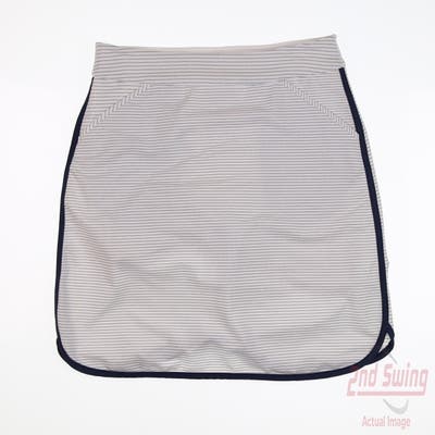 New Womens Peter Millar Golf Skort X-Small XS White MSRP $99