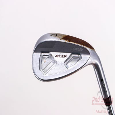 Ping Anser Forged 2010 Wedge Lob LW 60° Dynamic Gold Spinner Steel Wedge Flex Right Handed Black Dot 35.0in