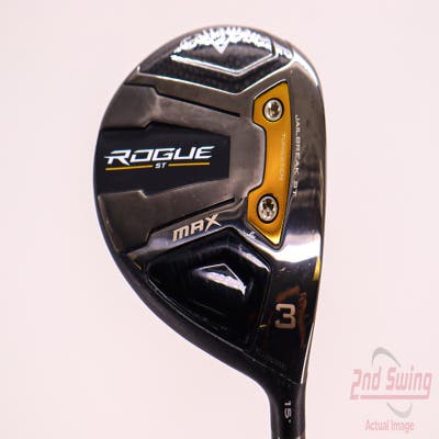 Callaway Rogue ST Max Fairway Wood 3 Wood 3W 15° autoFlex SF505X Graphite Stiff Right Handed 43.5in