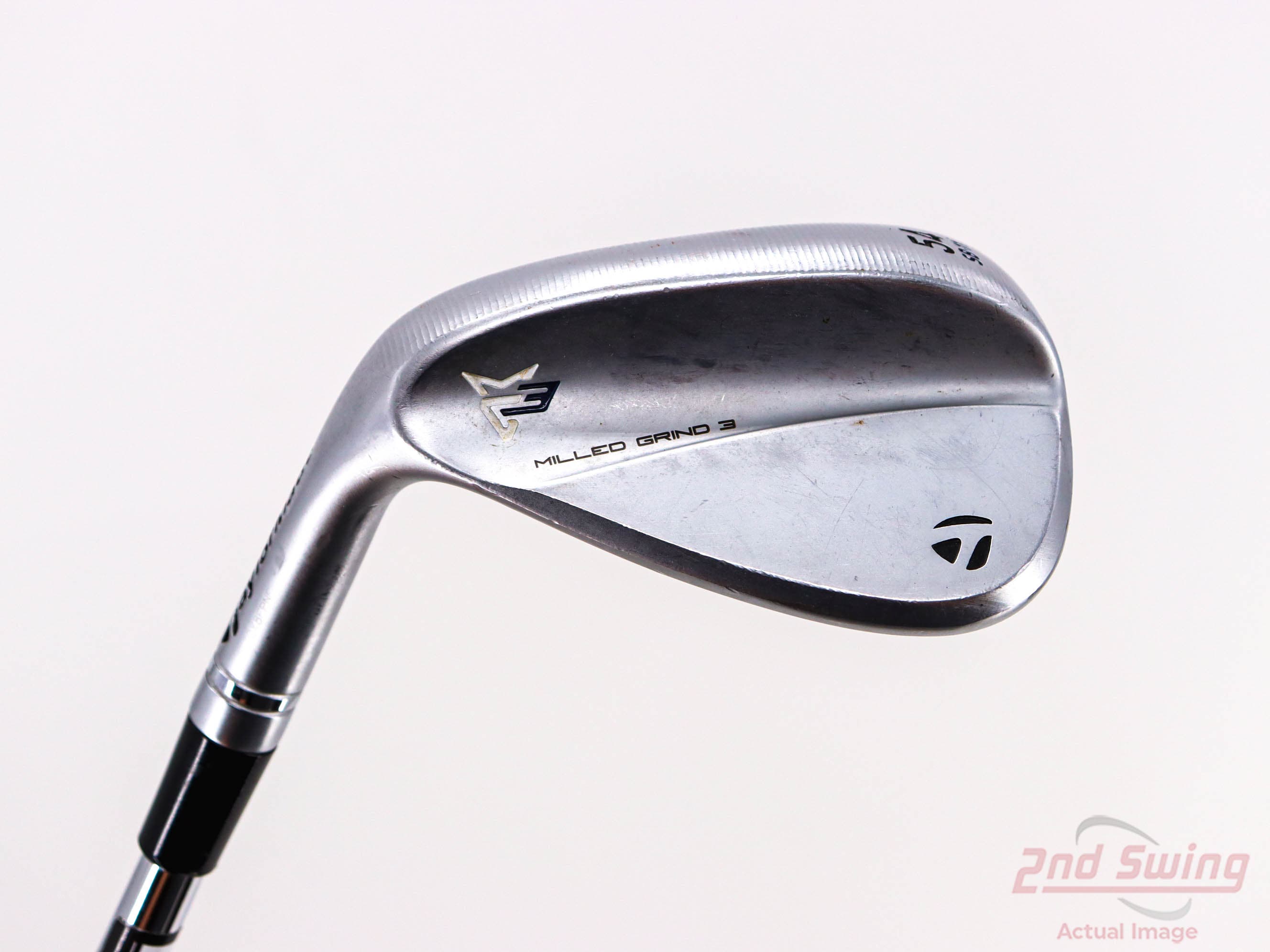 TaylorMade Milled Grind 3 Raw Chrome Wedge | 2nd Swing Golf