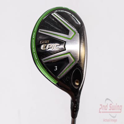 Callaway GBB Epic Fairway Wood 3 Wood 3W 15° Mitsubishi Diamana M+ Green 50 Graphite Regular Right Handed 43.5in