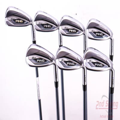 Ping G425 Iron Set 7-PW AW SW LW ALTA CB Slate Graphite Senior Right Handed Black Dot 37.5in