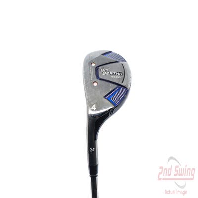 Callaway Big Bertha REVA Womens Hybrid 4 Hybrid 24° Callaway RCH Hybrid 45 Graphite Ladies Left Handed 39.75in