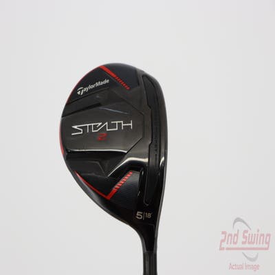 TaylorMade Stealth 2 Fairway Wood 5 Wood 5W 18° Fujikura Ventus Red TR 6 Graphite Stiff Right Handed 42.25in