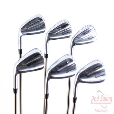 TaylorMade P-790 Iron Set 4-9 Iron UST Mamiya Recoil 95 F4 Graphite Stiff Left Handed 39.5in