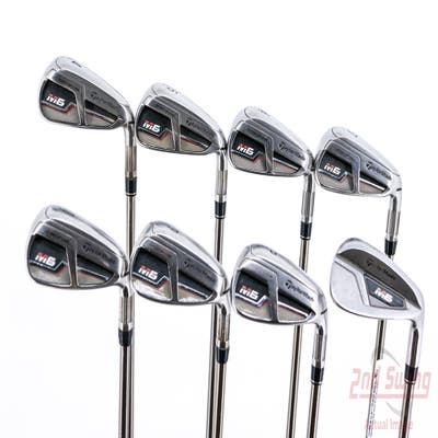 TaylorMade M6 Iron Set 4-PW AW UST Mamiya Recoil 460 F3 Graphite Regular Right Handed 38.5in