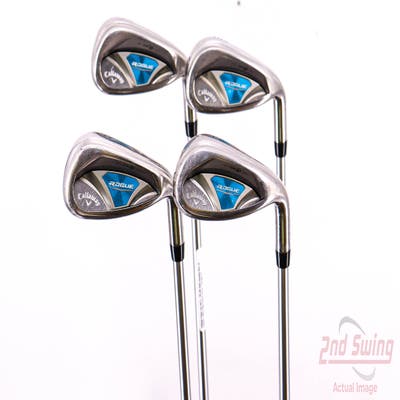 Callaway Rogue Iron Set 8-PW AW Aldila Quaranta Blue 40 Graphite Ladies Right Handed 36.5in