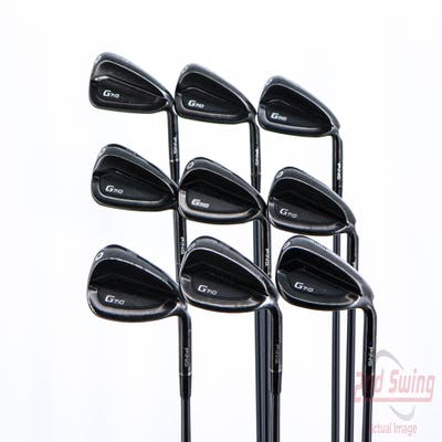 Ping G710 Iron Set 4-PW AW GW ALTA CB Red Graphite Regular Right Handed Black Dot 40.0in