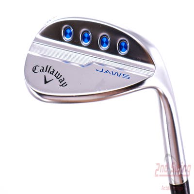 Mint Callaway Jaws MD5 Platinum Chrome Wedge Sand SW 54° 8 Deg Bounce C Grind Stock Steel Shaft Steel X-Stiff Right Handed 35.5in