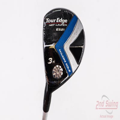 Tour Edge Hot Launch E521 Hybrid 3 Hybrid Mitsubishi Fubuki HL-55 Graphite Senior Left Handed 40.0in