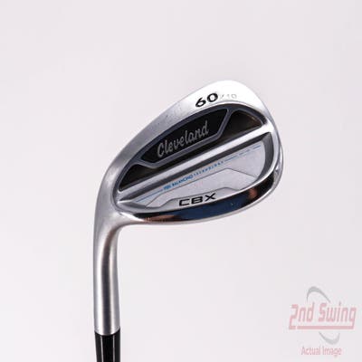 Cleveland CBX Wedge Lob LW 60° 10 Deg Bounce True Temper Dynamic Gold 115 Steel Wedge Flex Left Handed 35.0in