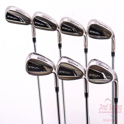 TaylorMade Stealth HD Iron Set 5-PW SW FST KBS MAX 85 MT Steel Regular Right Handed 38.75in