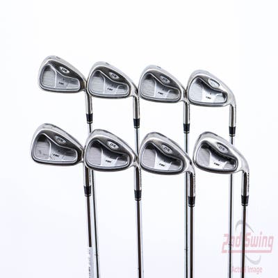 TaylorMade Rac OS 2005 Iron Set 3-PW TM T-Step 90 Steel Stiff Right Handed 38.25in