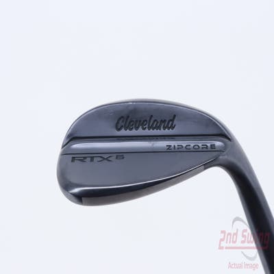 Mint Cleveland RTX 6 ZipCore Black Satin Wedge Sand SW 56° 10 Deg Bounce Dynamic Gold Spinner TI Steel Wedge Flex Right Handed 35.25in