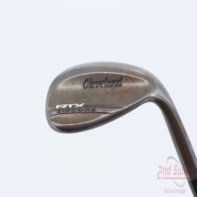 Cleveland RTX ZipCore Raw Wedge Lob LW 60° 10 Deg Bounce Dynamic Gold Spinner TI Steel Wedge Flex Right Handed 35.75in