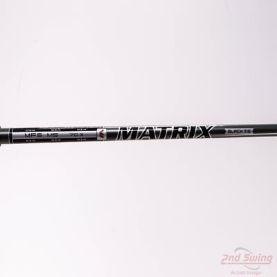 Used W/ TaylorMade RH Adapter TaylorMade Matrix Ozik MFS X4 Black Tie 70g Fairway Shaft X-Stiff 42.5in