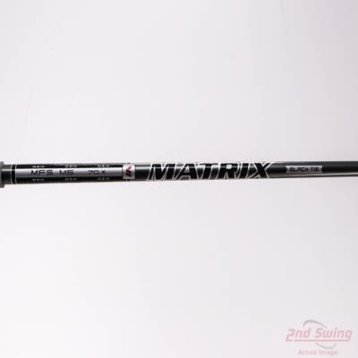 Used W/ TaylorMade RH Adapter TaylorMade Matrix Ozik MFS X4 Black Tie 70g Fairway Shaft X-Stiff 42.5in