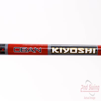 Used W/ TaylorMade RH Adapter Oban Kiyoshi HB High Balance 65g Driver Shaft X-Stiff 44.5in