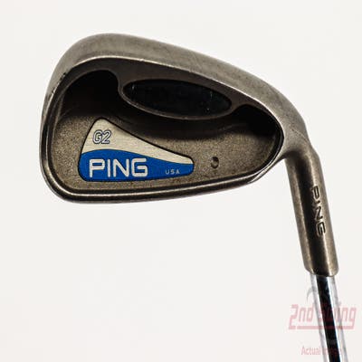 Ping G2 HL Single Iron 4 Iron Stock Steel Shaft Steel Stiff Right Handed Black Dot 38.5in