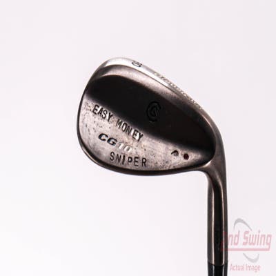 Cleveland CG10 Black Pearl Wedge Gap GW 50° Cleveland Traction Wedge Steel Wedge Flex Right Handed 35.0in