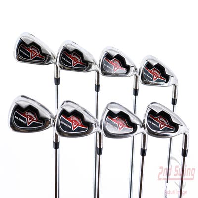 Callaway 2006 Big Bertha Iron Set 4-PW SW FC-One 75Oi Shaft Steel Regular Right Handed 37.75in