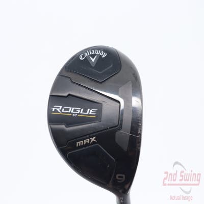 Callaway Rogue ST Max Fairway Wood 9 Wood 9W 24° Stock Graphite Shaft Graphite Stiff Right Handed 27.0in