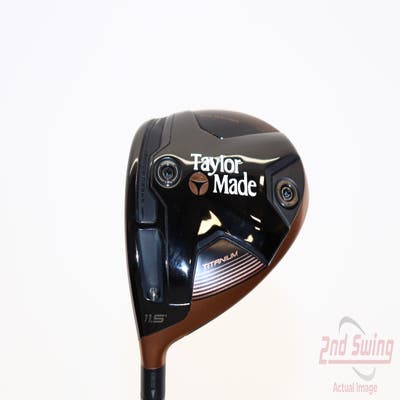 Mint TaylorMade BRNR Copper Mini Driver 11.5° UST ProForce 65 Retro Burner Graphite Stiff Left Handed 44.0in