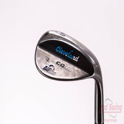 Cleveland CG15 Black Pearl Wedge Lob LW 60° 8 Deg Bounce Stock Steel Shaft Steel Wedge Flex Right Handed 35.75in